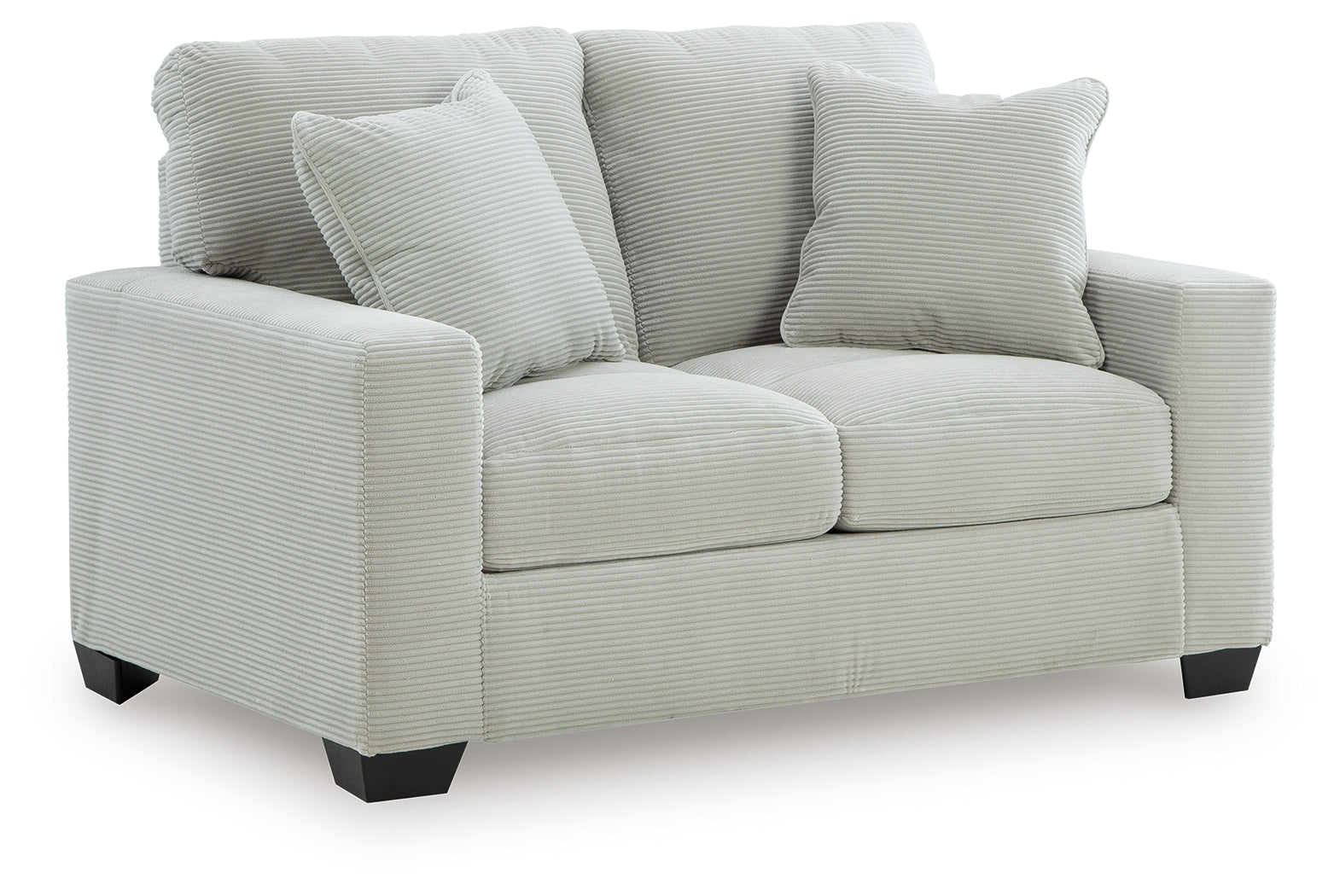 Greenbriar Smoke Sofa Chaise and Loveseat