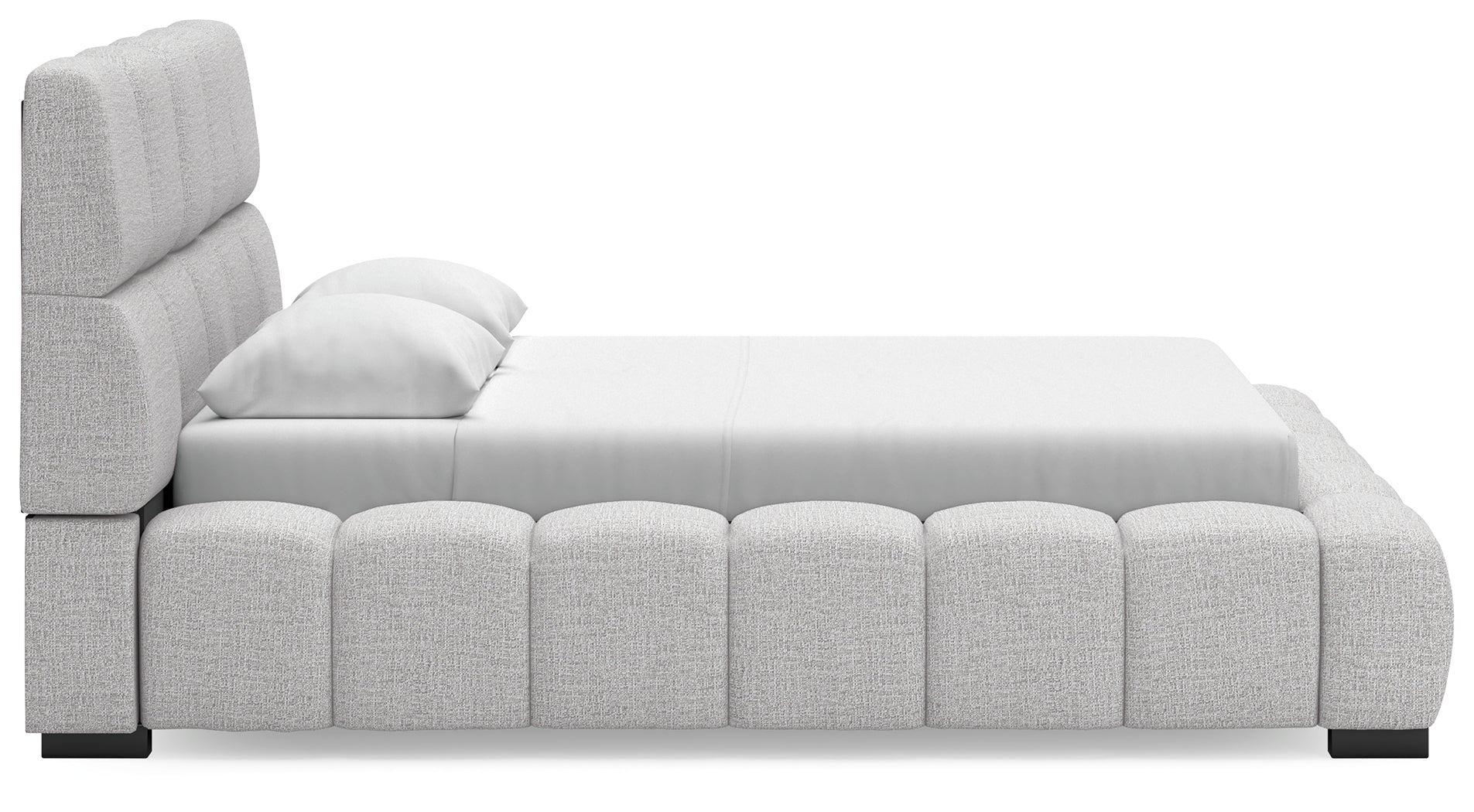 Grendusk Light Gray Queen Upholstered Bed
