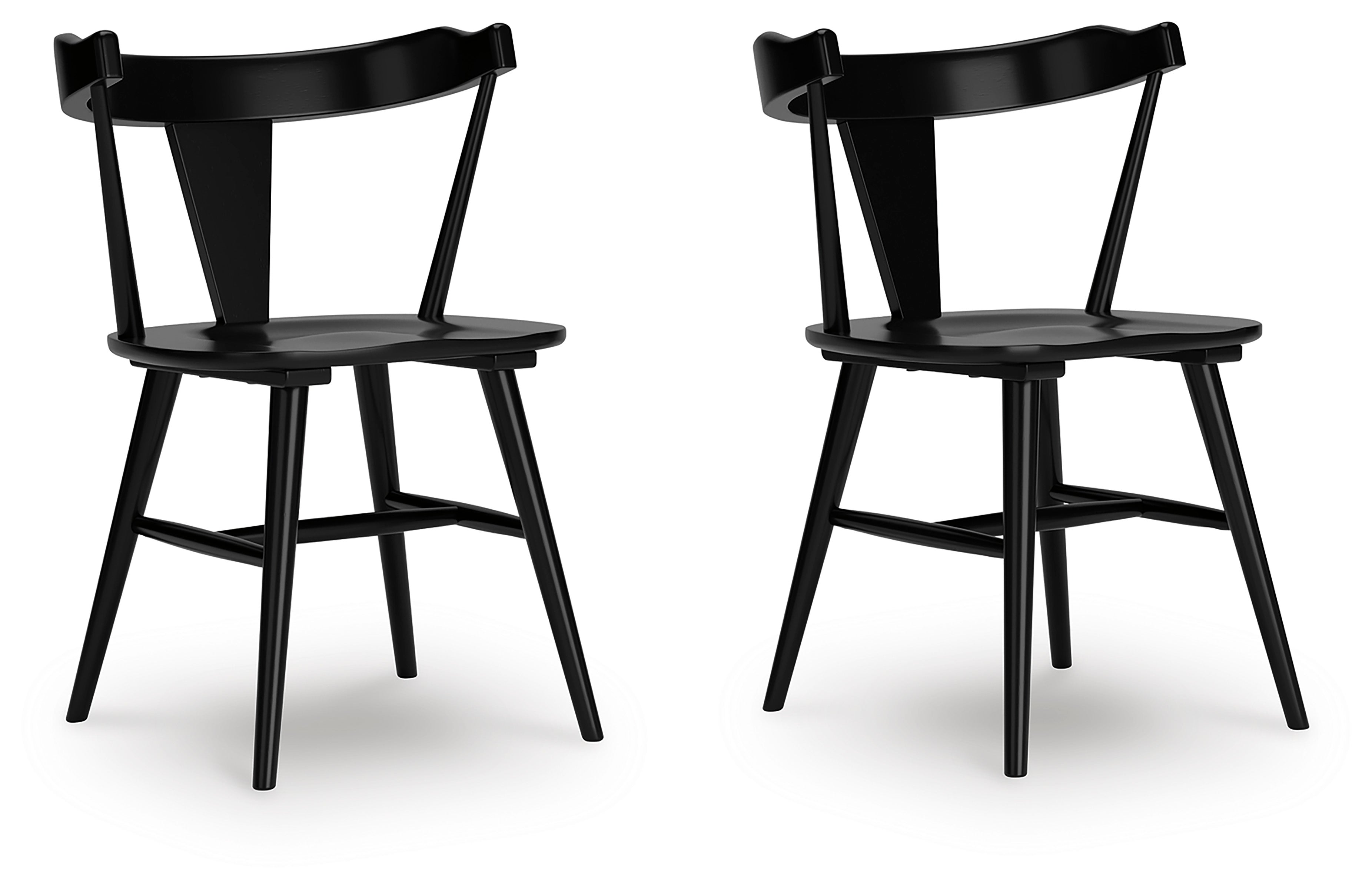Gretlynn Black Dining Chair (Set of 2)