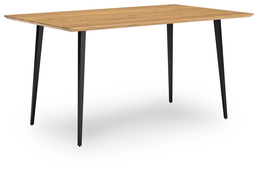 Gretlynn Black Dining Table and 6 Chairs