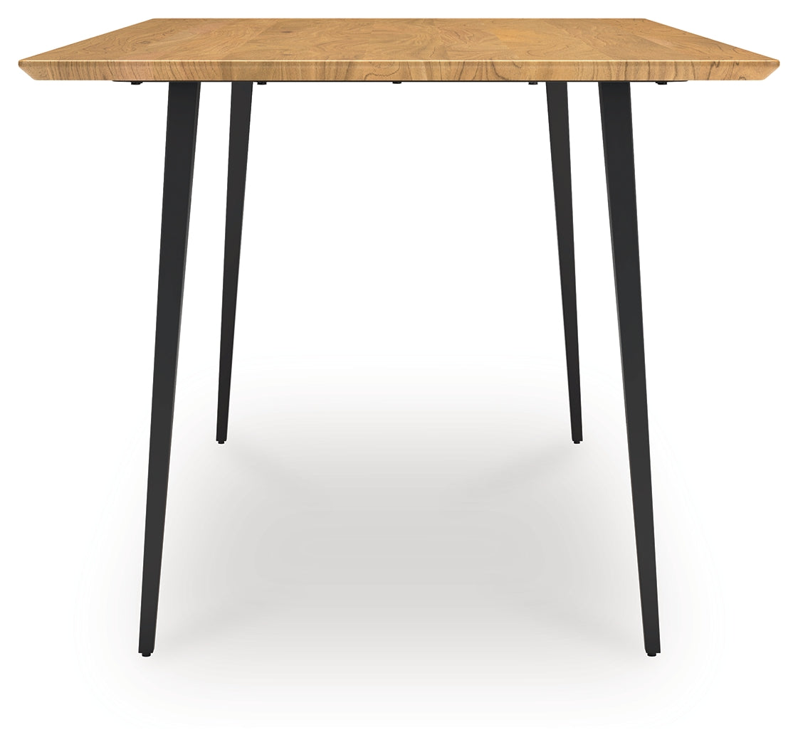 Gretlynn Black Dining Table and 6 Chairs