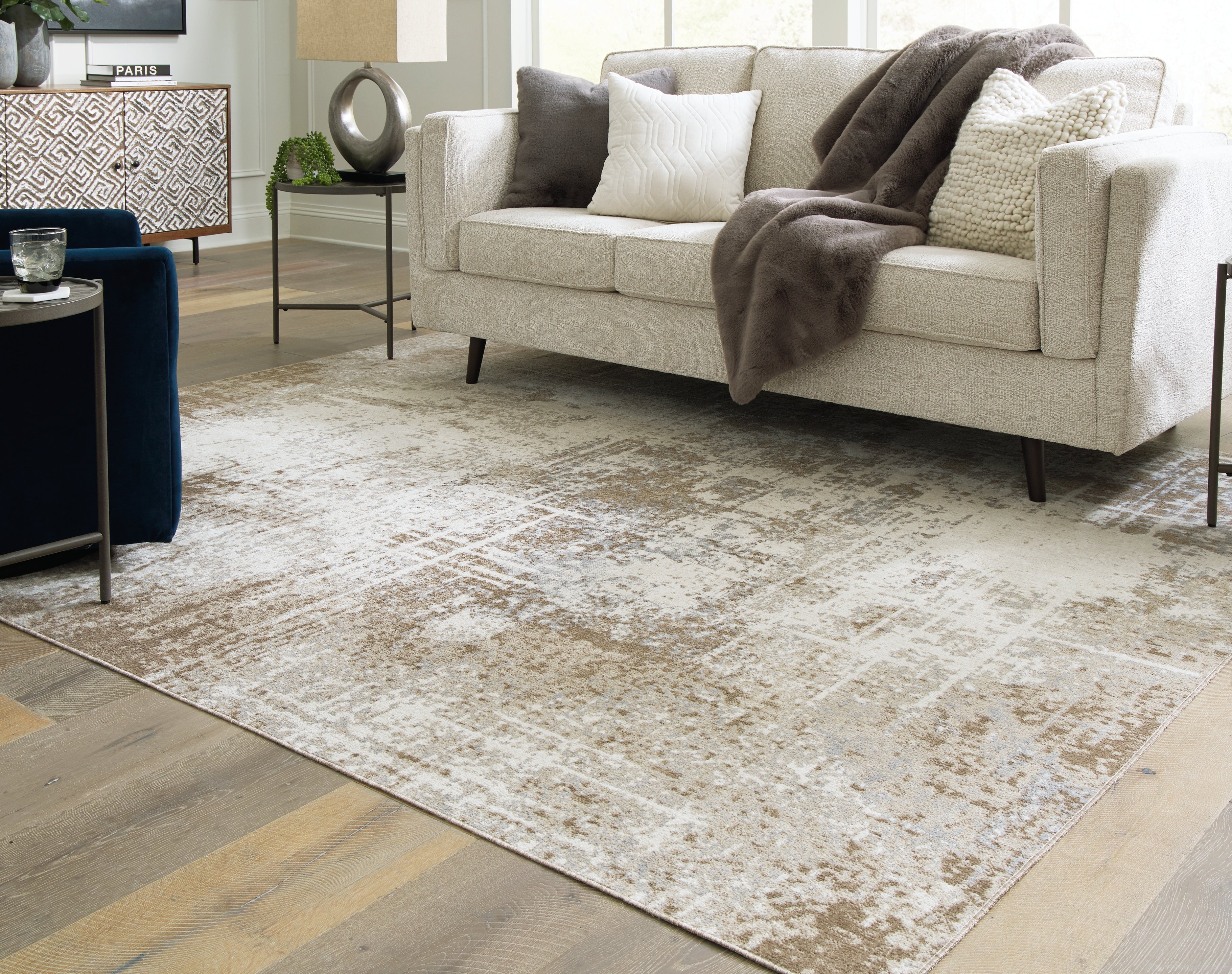 Grifflain Tan/Brown/Gray 8' x 10' Rug
