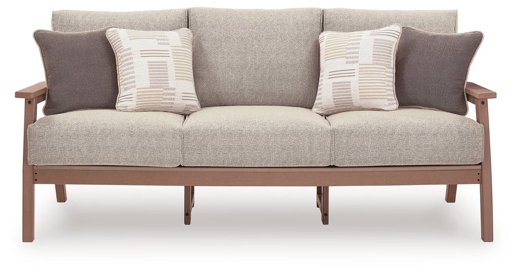 Grover Beach Driftwood Sofa with Cushion