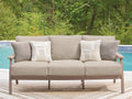 Grover Beach Driftwood Sofa with Cushion