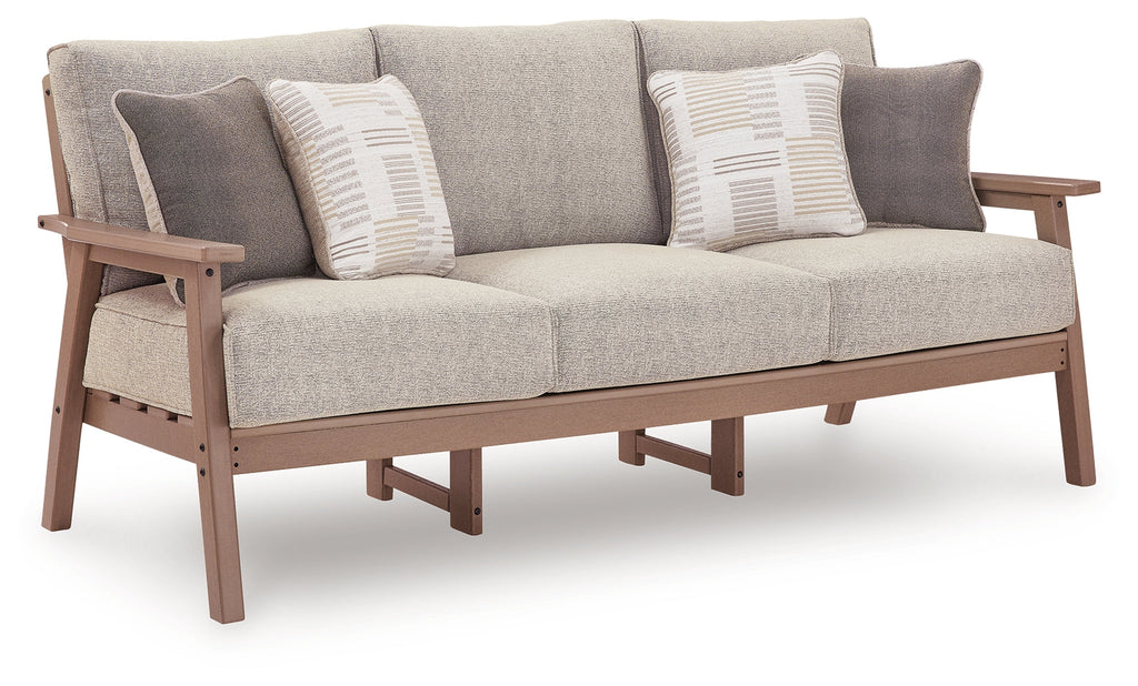 Grover Beach Driftwood Sofa with Cushion