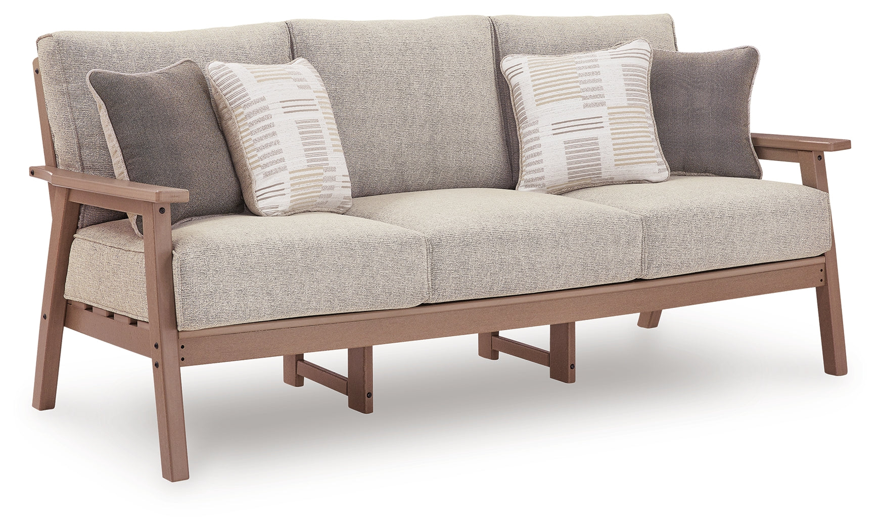 Grover Beach Driftwood Sofa with Cushion