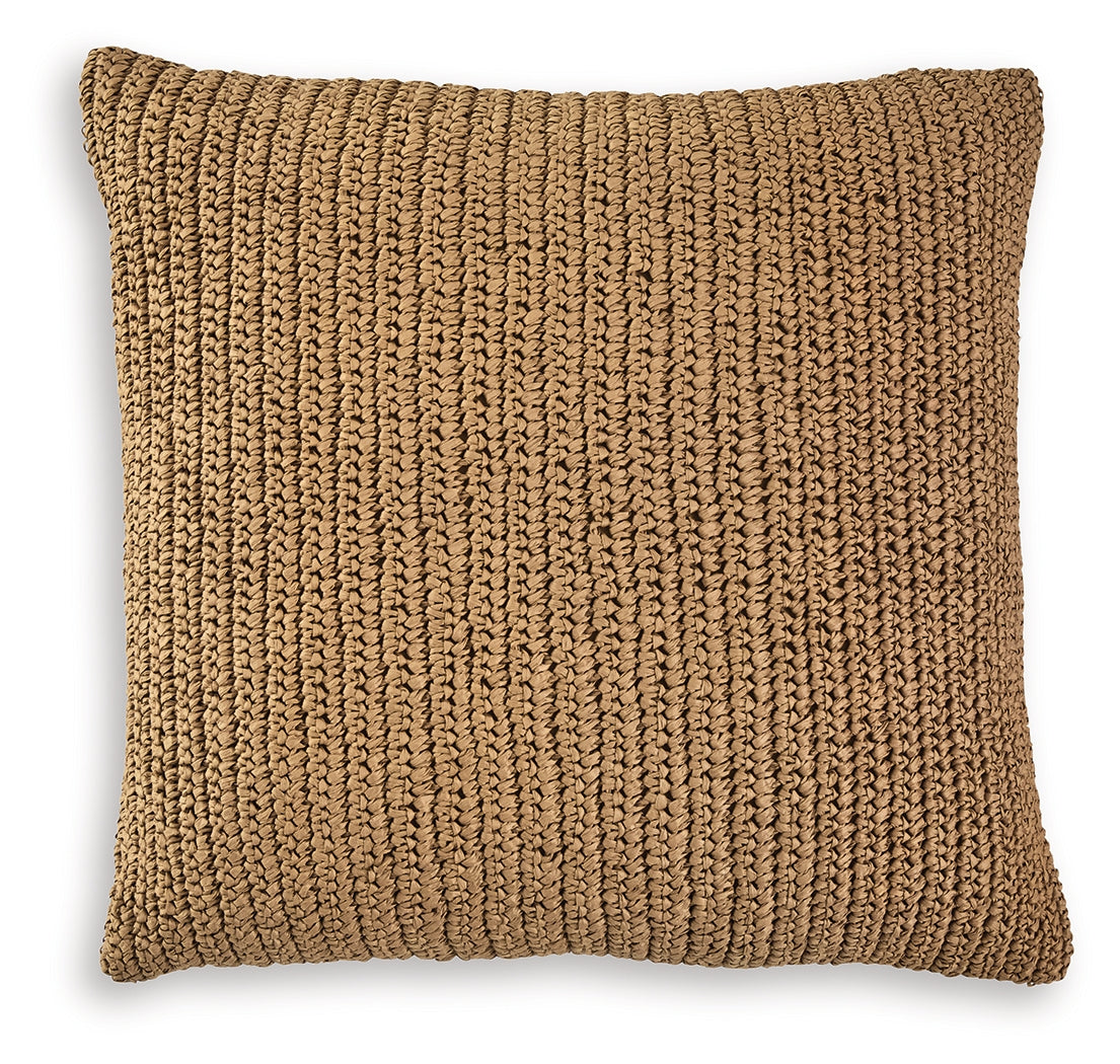 Habenvale Tan Pillow (Set of 4)