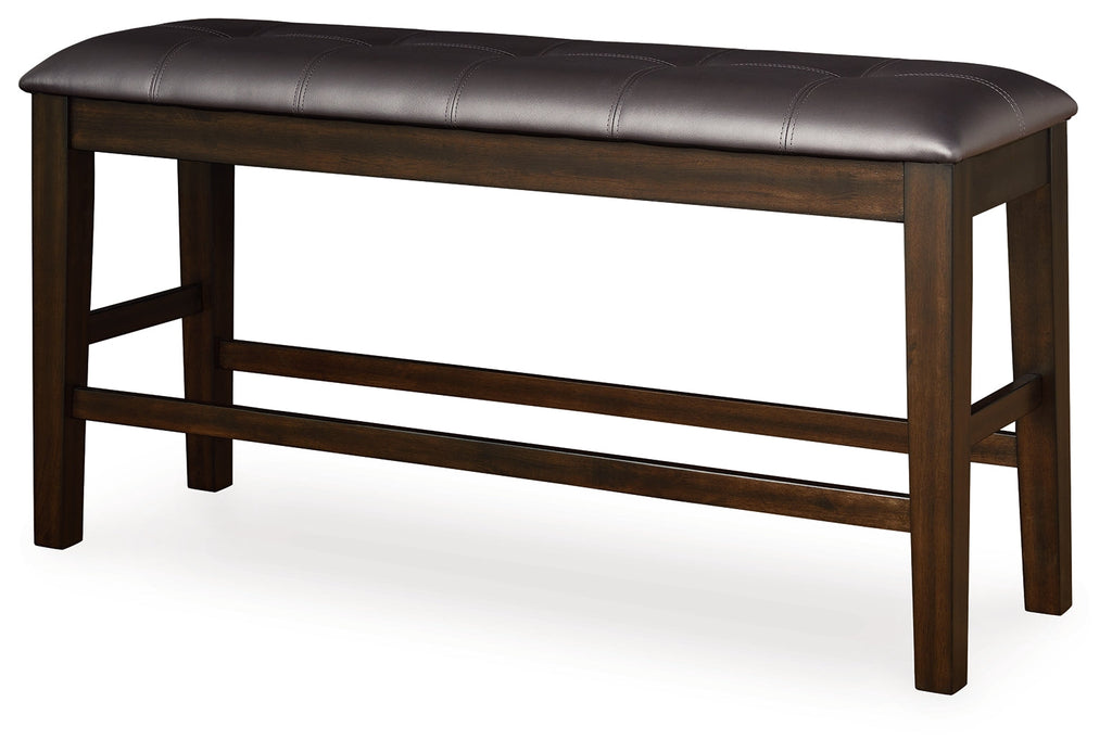 Haddigan Dark Brown DBL Counter UPH Bench (1/CN)