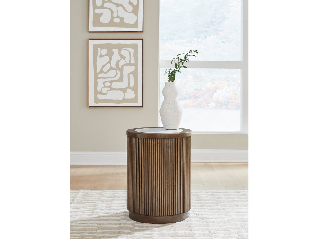 Hadonna Brown End Table