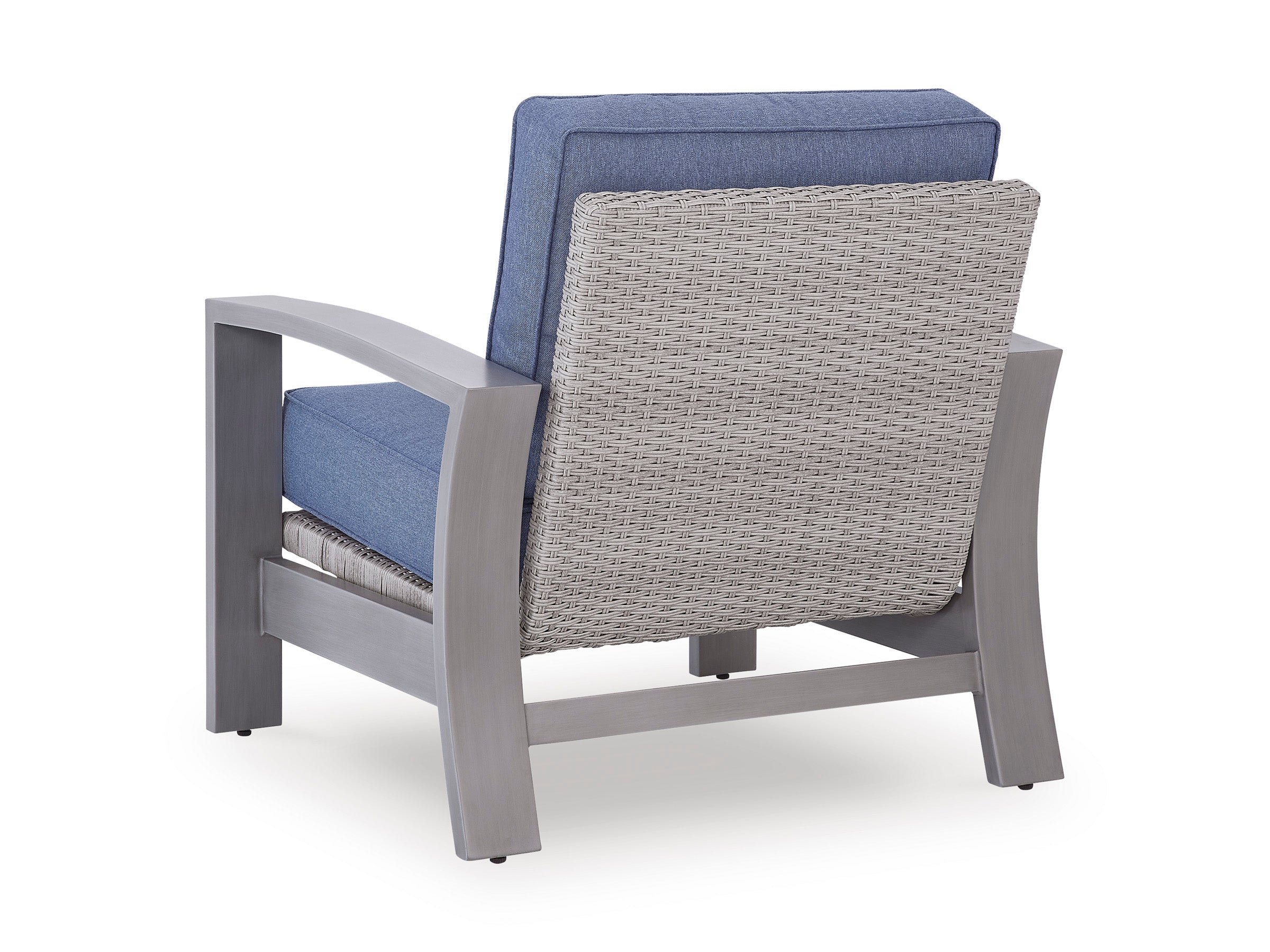Half Moon Beach Blue/Gray Spring Lounge Chair
