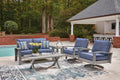 Half Moon Beach Gray Rectangular Cocktail Table