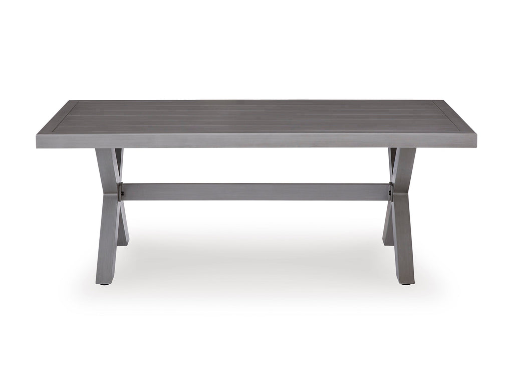 Half Moon Beach Gray Rectangular Cocktail Table