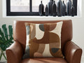 Hallam Sienna/Gold/Charcoal Pillow (Set of 4)