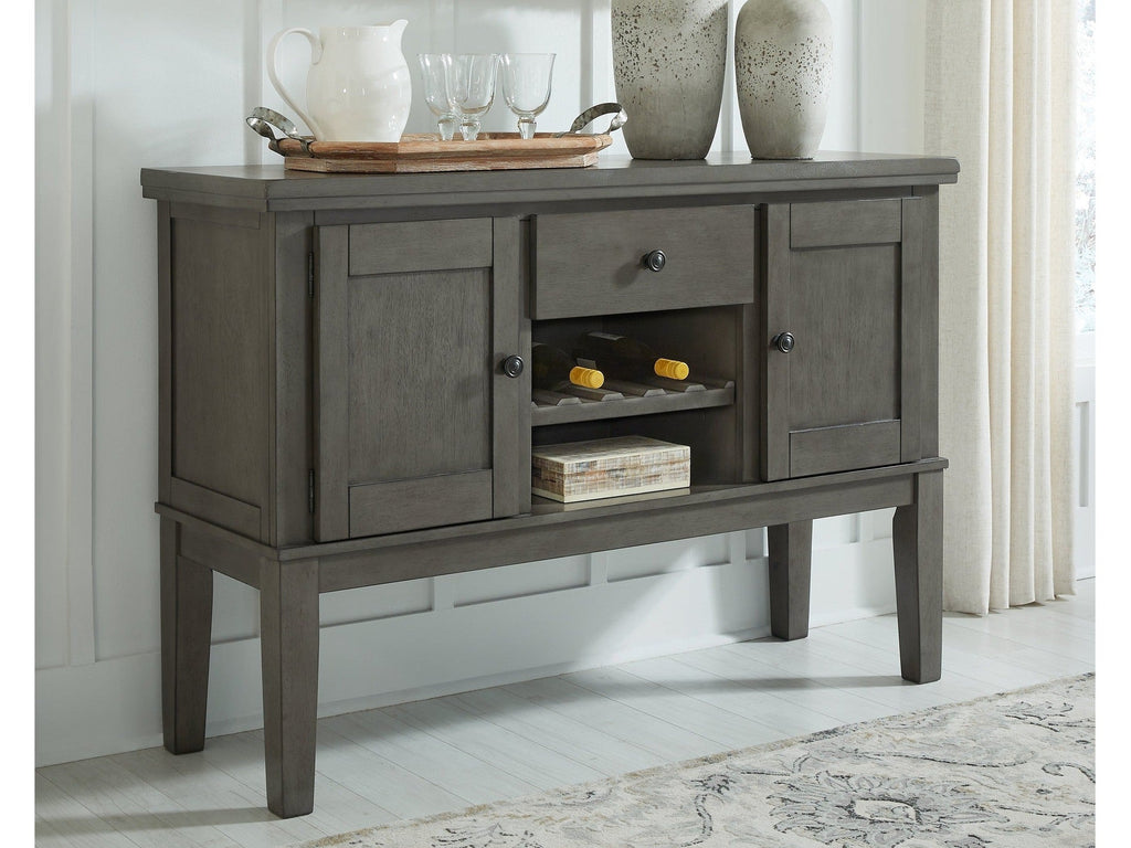 Hallanden Gray Dining Server