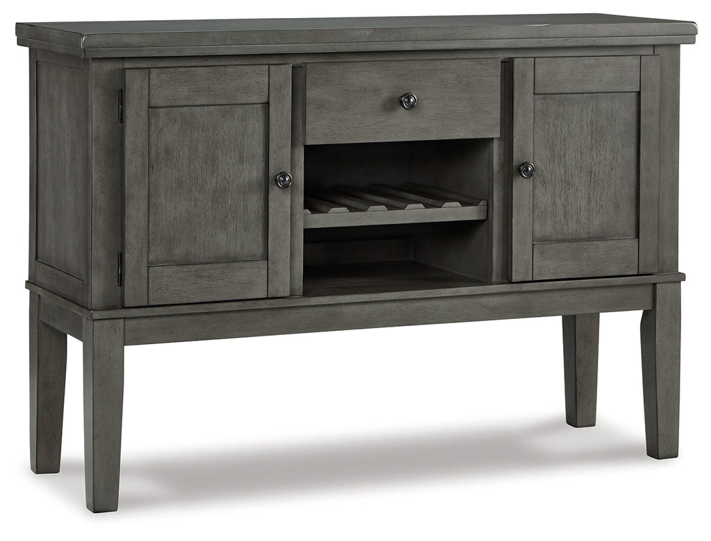 Hallanden Gray Dining Server