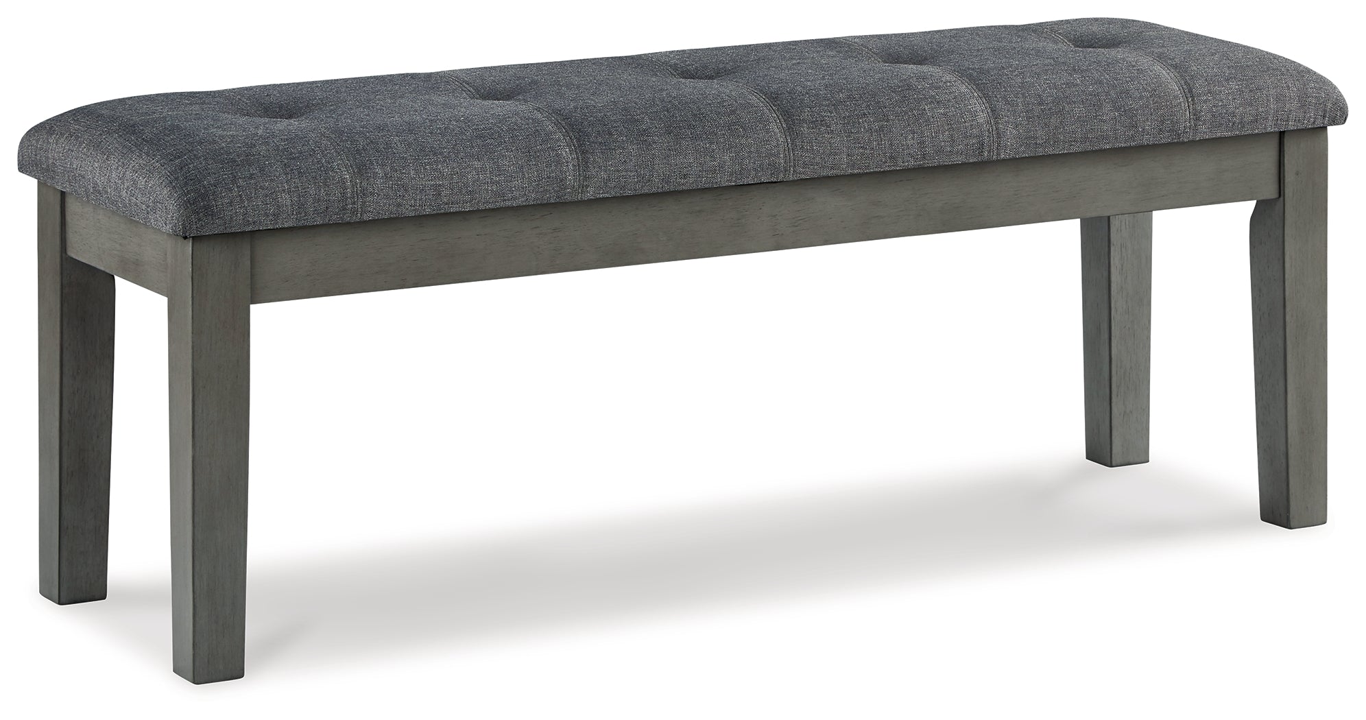 Hallanden Two-tone Gray 50" Dining Room Bench