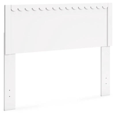 Hallityn White Full Panel Headboard