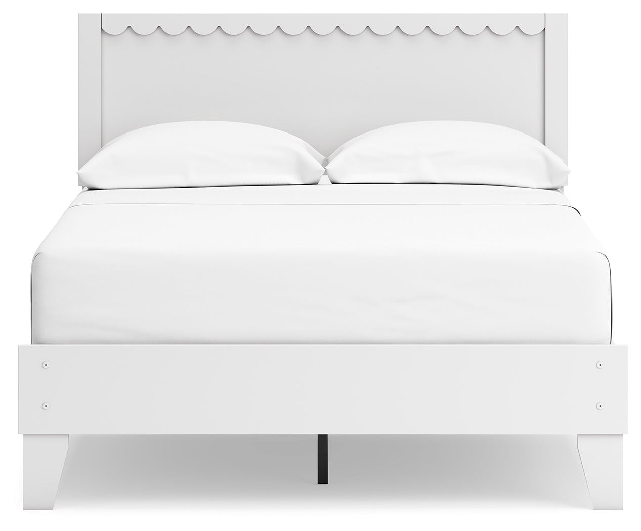 Hallityn White Full Panel Platform Youth Bed