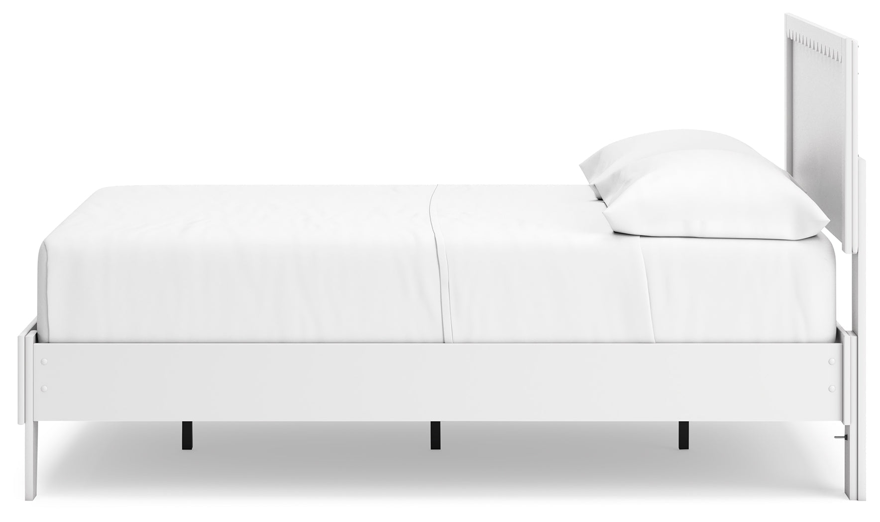 Hallityn White Full Panel Platform Youth Bed