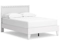 Hallityn White Full Panel Platform Youth Bed