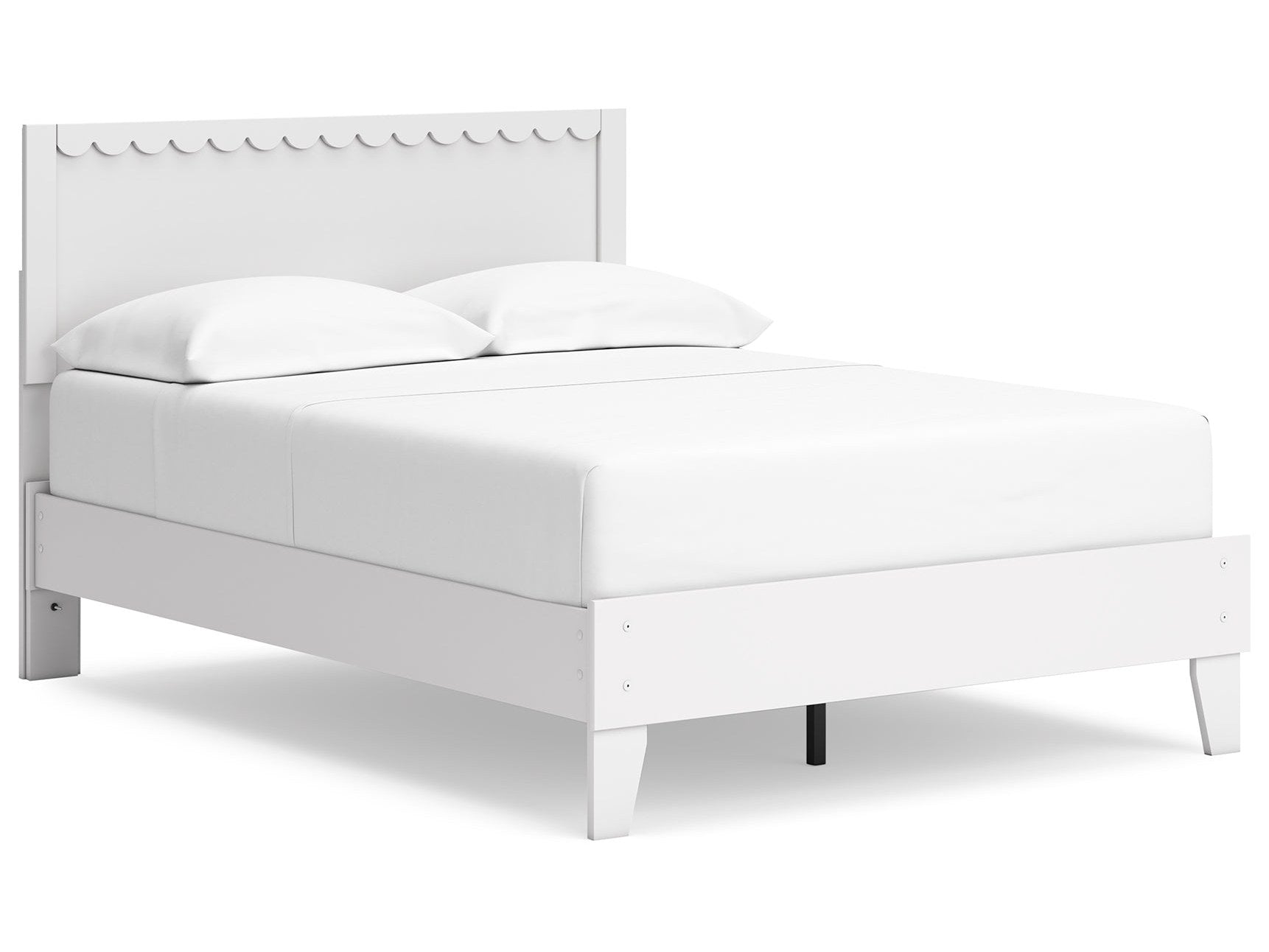 Hallityn White Full Panel Platform Youth Bed