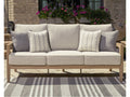 Hallow Creek Driftwood Outdoor Sofa with Cushion