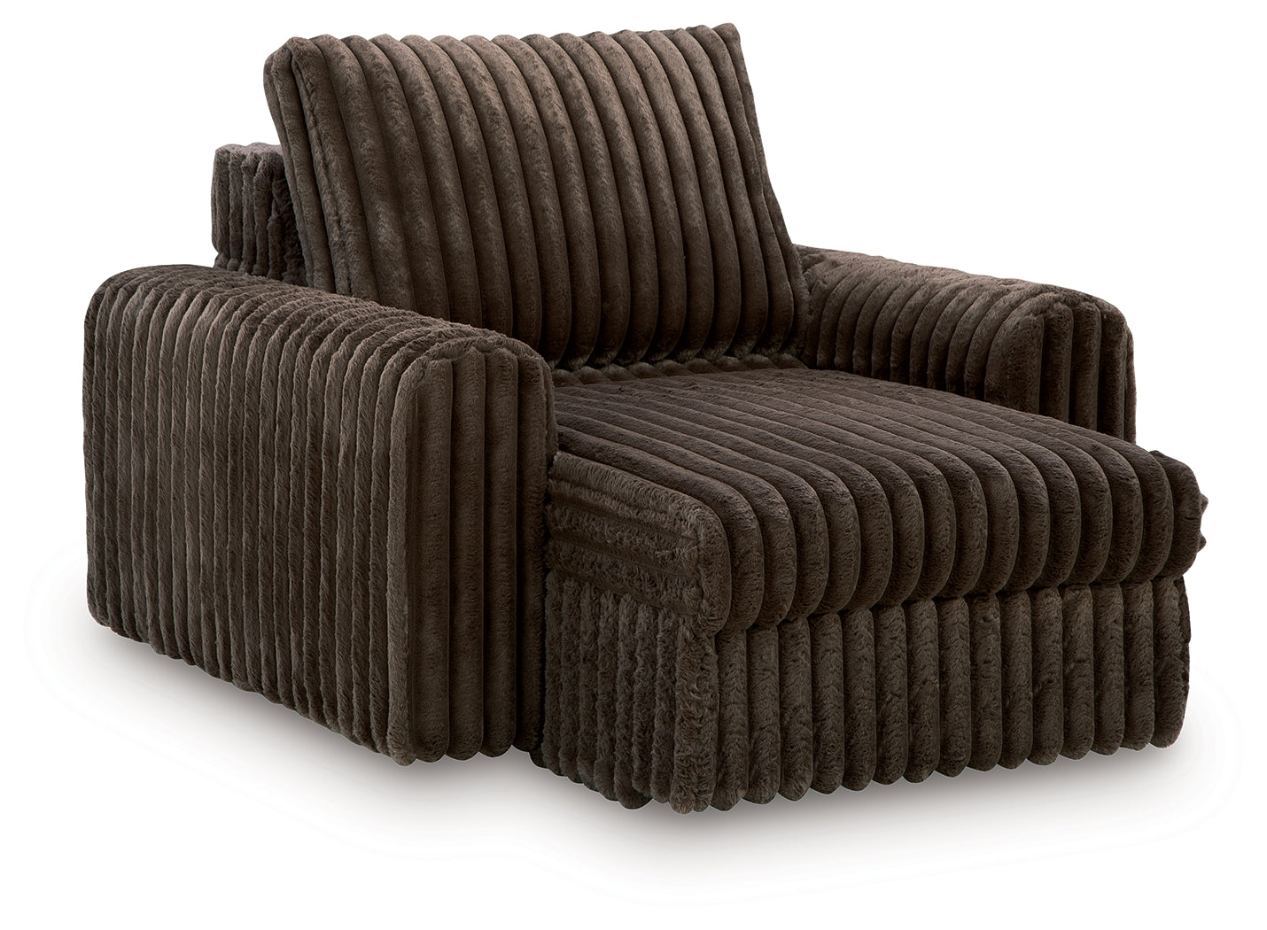 HamlinBay Chocolate Power Gliding Chaise