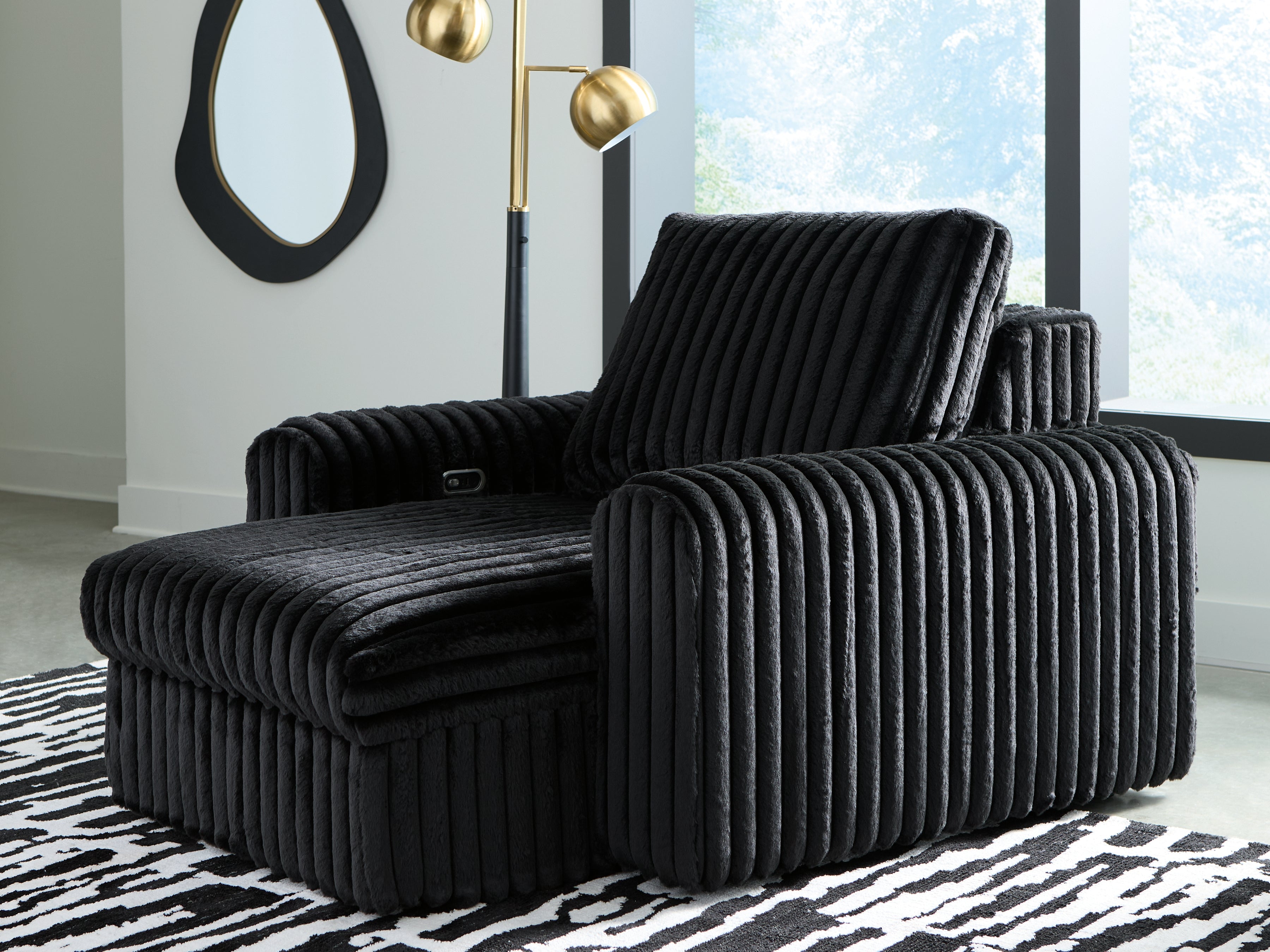 HamlinBay Onyx Power Gliding Chaise