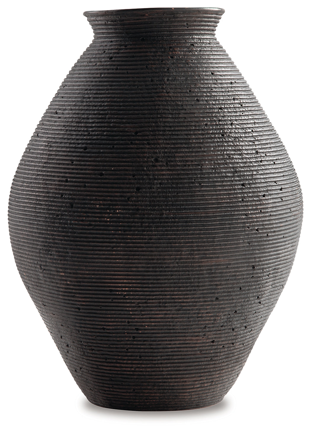 Hannela Antique Brown Vase (17"H)
