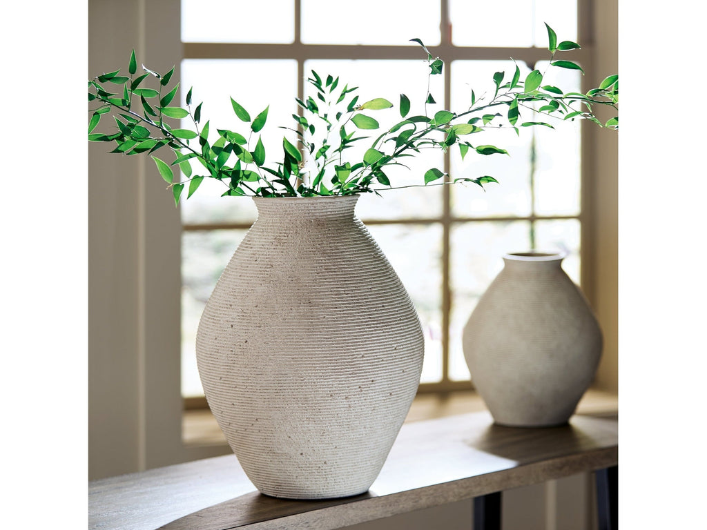 Hannela Antique Tan Vase (17"H)