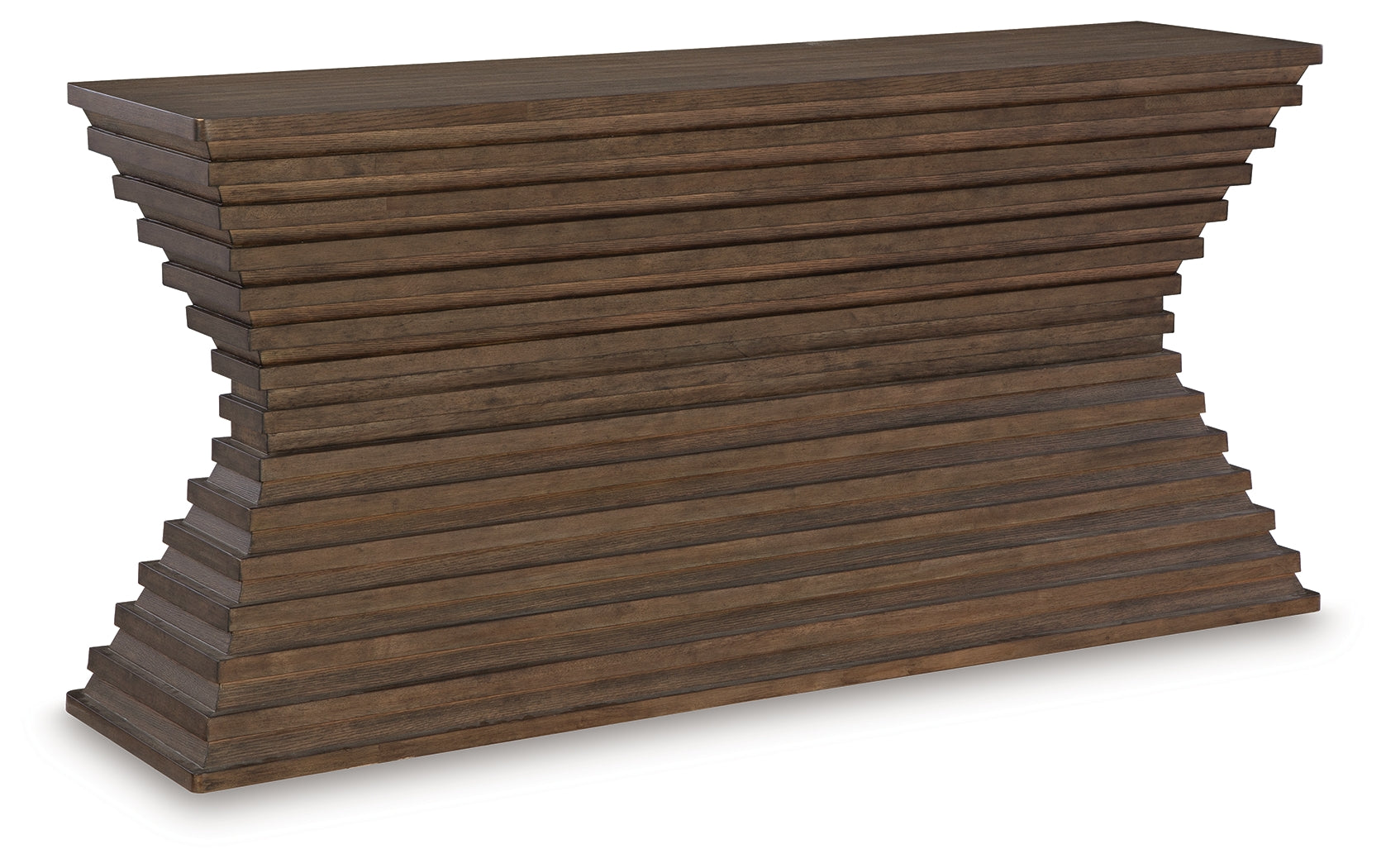 Hannodream Warm Brown Sofa Table