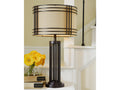 Hanswell Dark Brown Table Lamp (Set of 2)