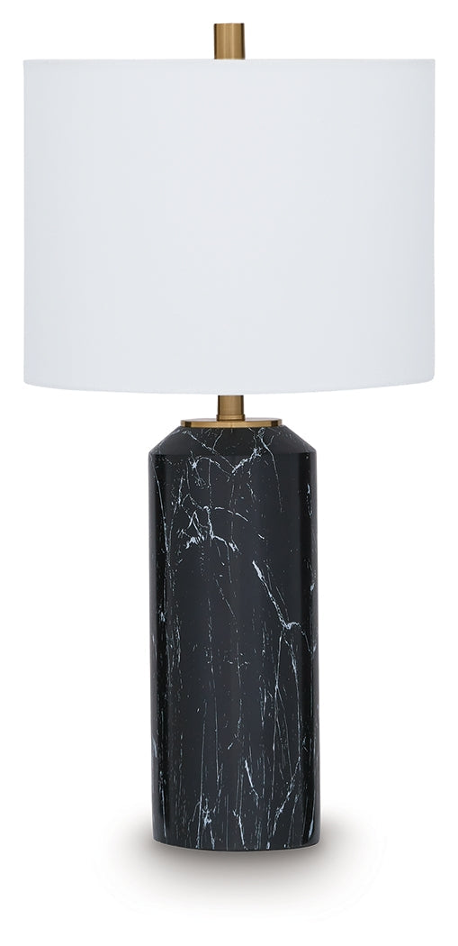 Hanzila Black/Gold Table Lamp