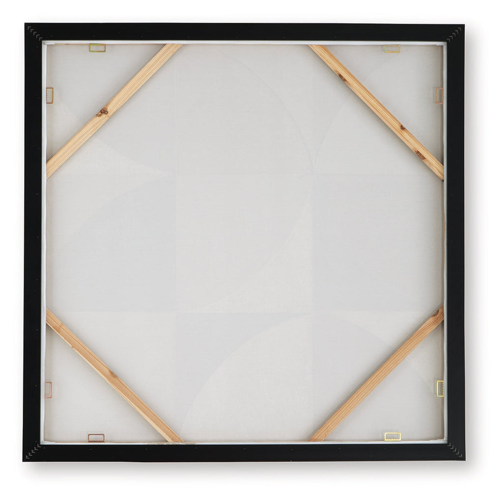 Harelman Tan/Taupe/White Wall Art