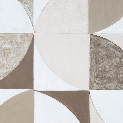 Harelman Tan/Taupe/White Wall Art
