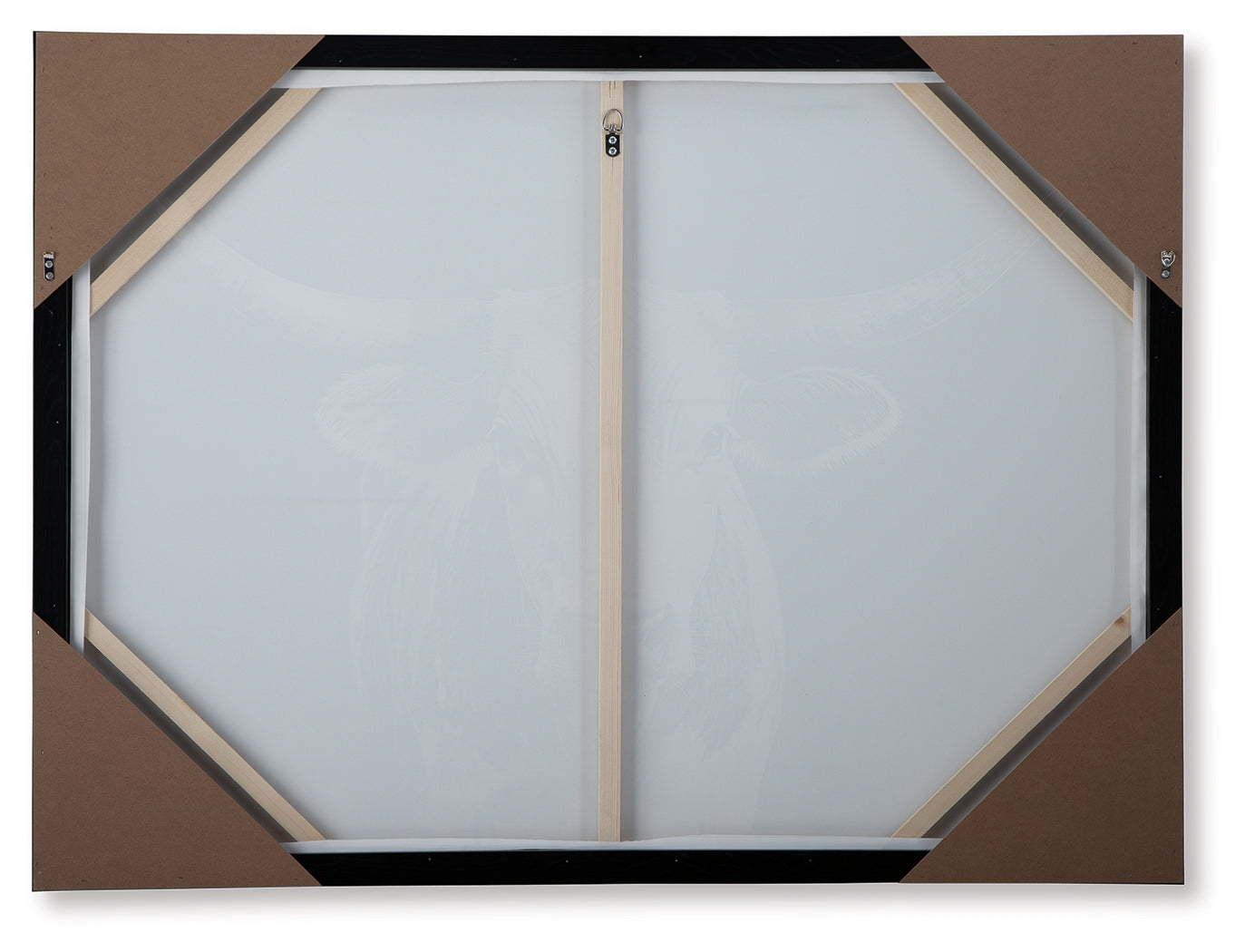 Harlandale Black/White/Brown Wall Art