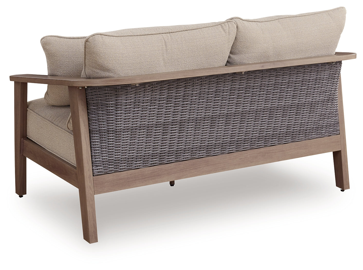 Harmony Headlands Natural/Gray Loveseat w/Cushion