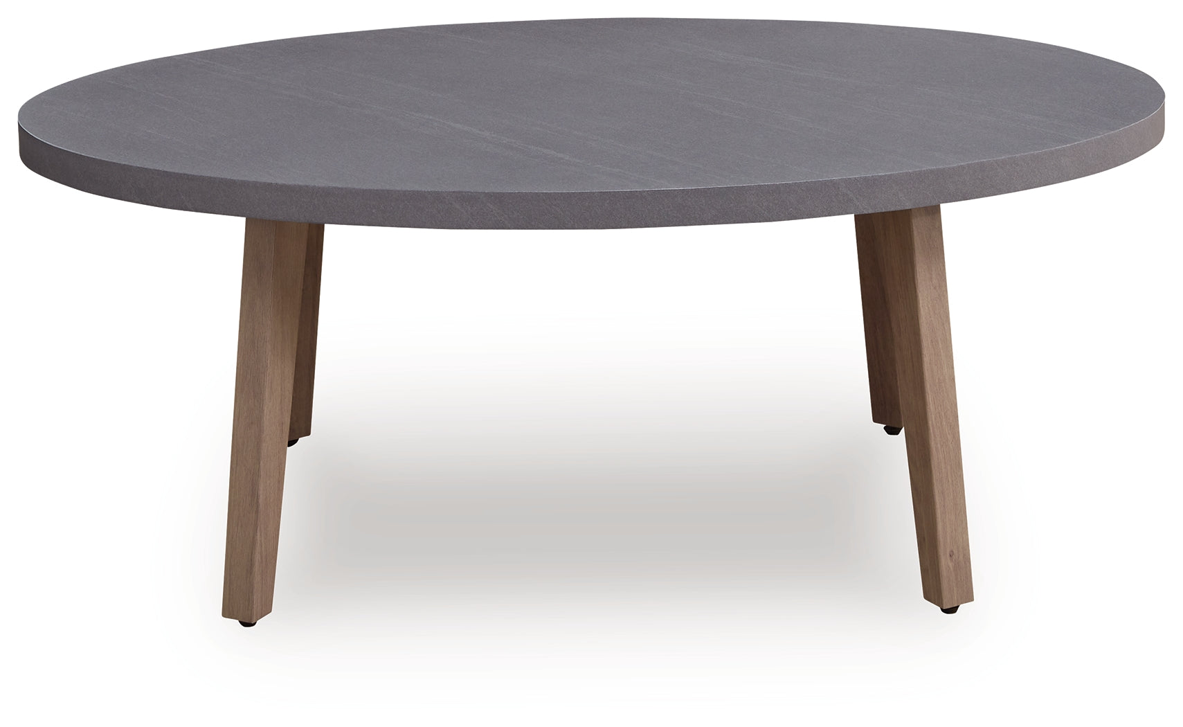 Harmony Headlands Natural/Gray Oval Cocktail Table
