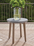 Harmony Headlands Natural/Gray Round End Table