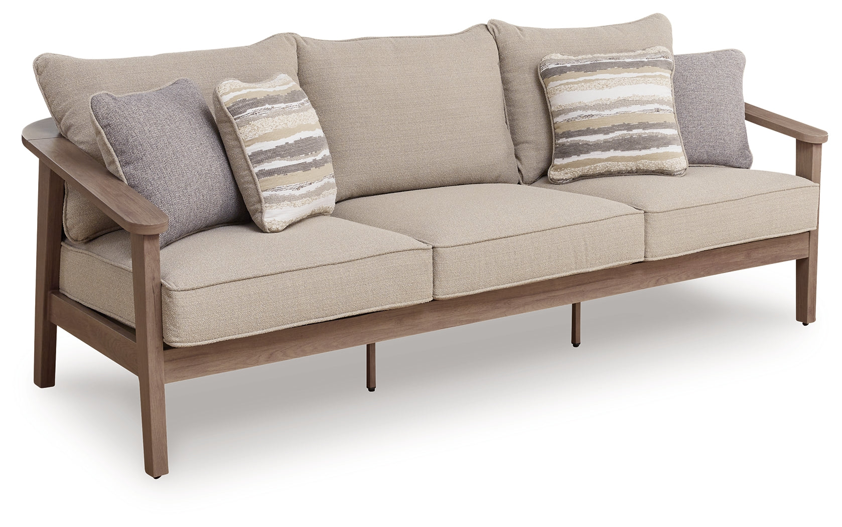 Harmony Headlands Natural/Gray Sofa with Cushion