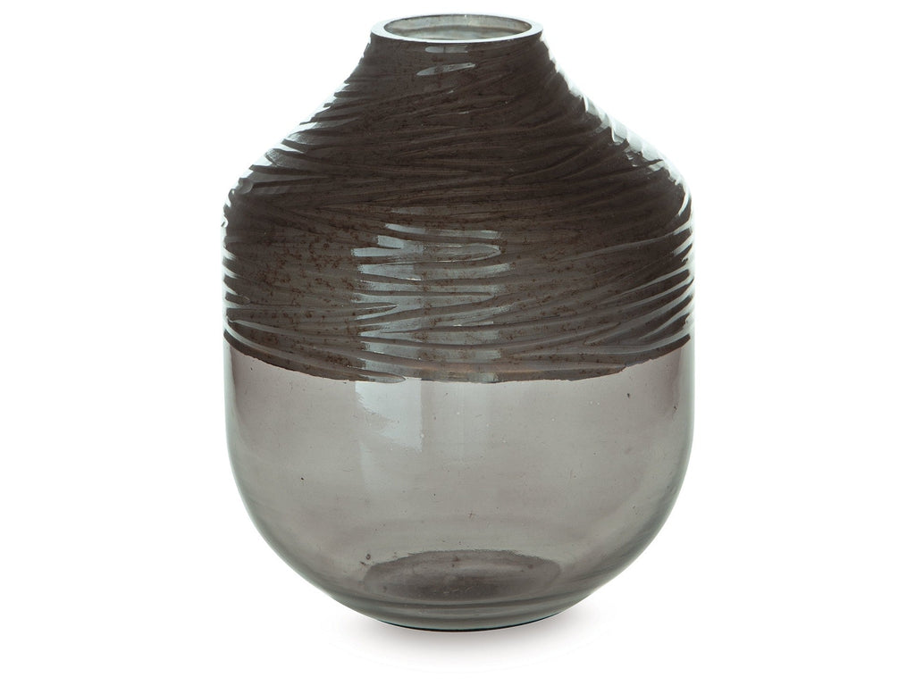Harpwick Iridescent Gray Vase