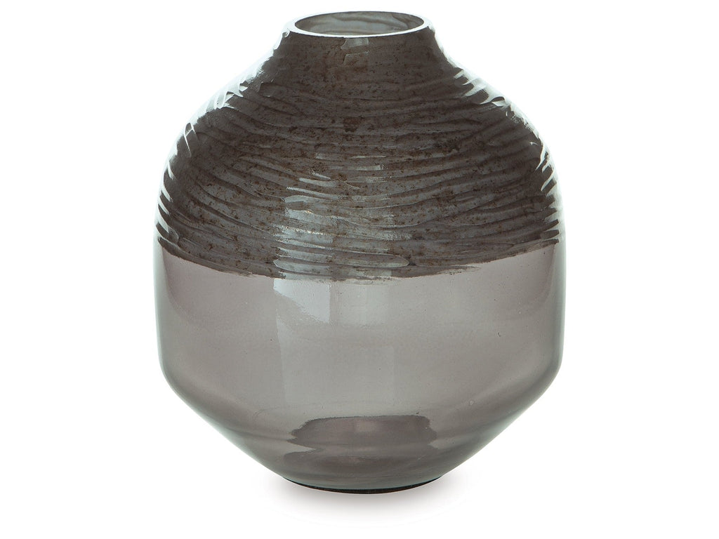 Harpwick Iridescent Gray Vase