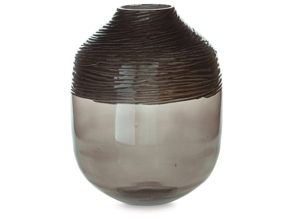 Harpwick Iridescent Gray Vase