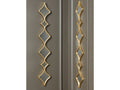 Harriswood Gold Finish Accent Mirror Set (Set of 2)