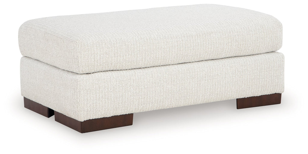 Hartside Frosted Ottoman