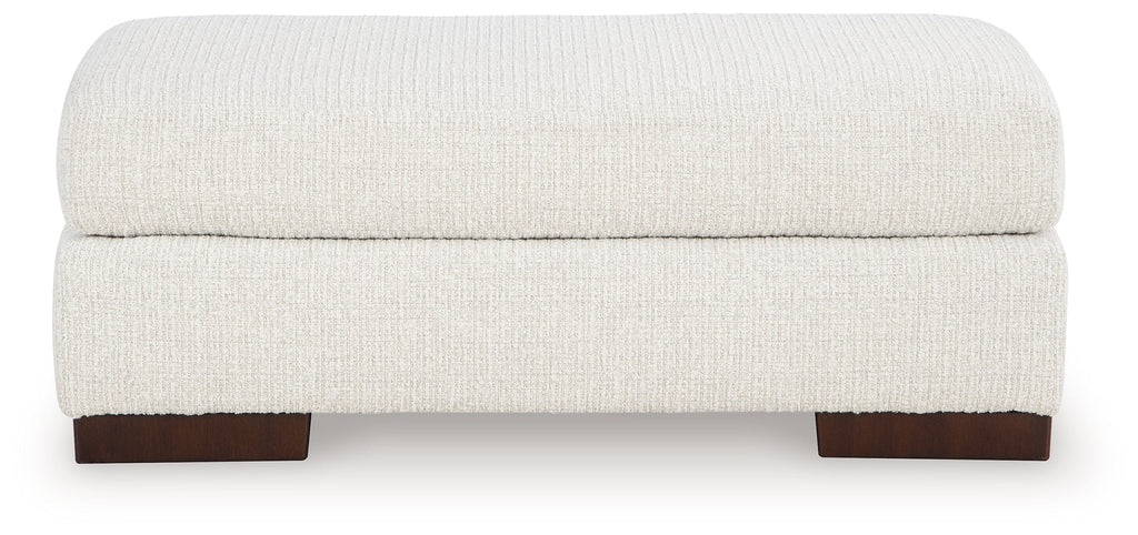 Hartside Frosted Ottoman