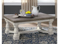 Havalance Gray & White Coffee Table