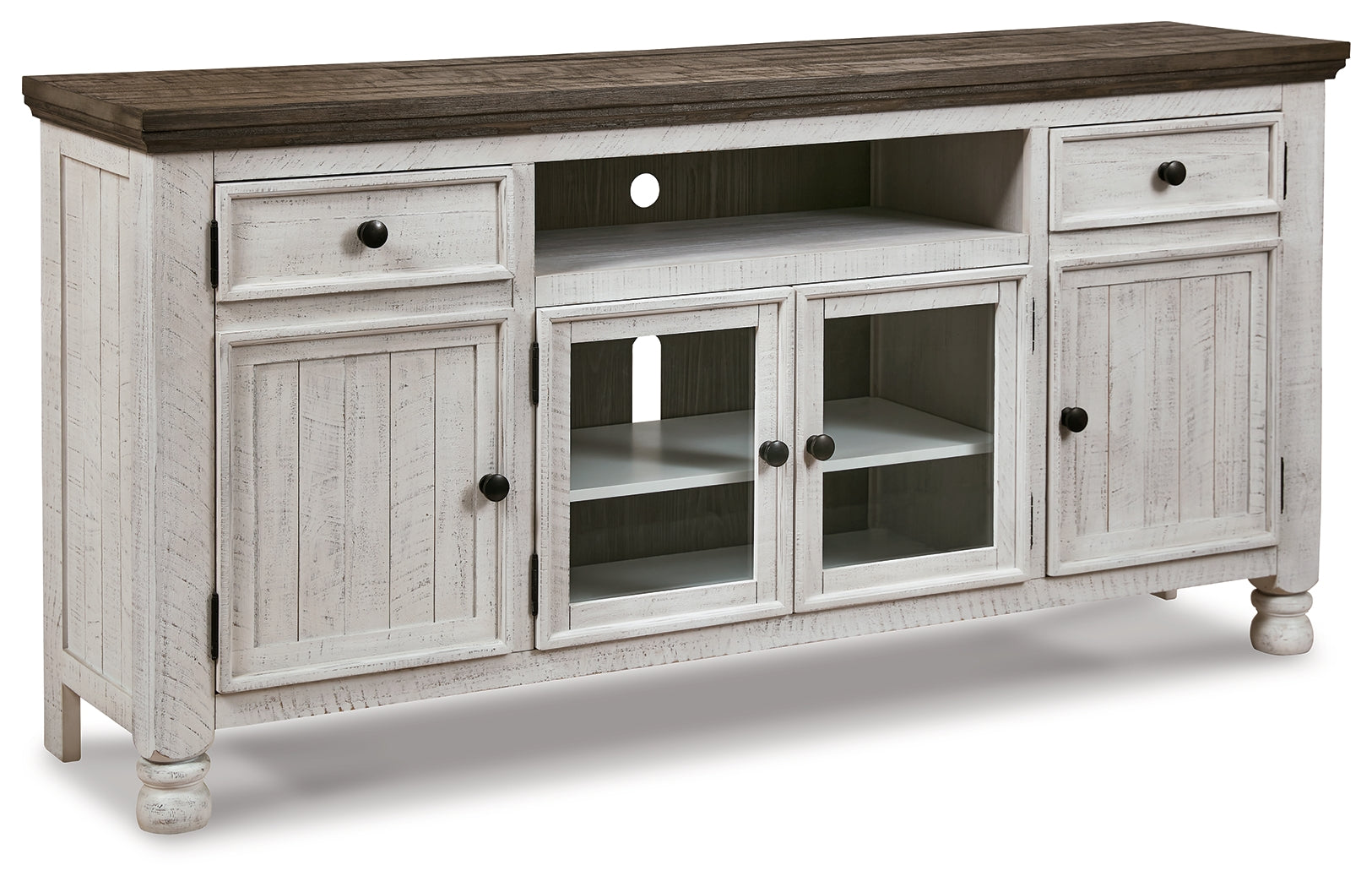 Havalance Two-tone Extra Large TV Stand