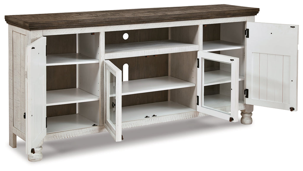 Havalance Two-tone Extra Large TV Stand