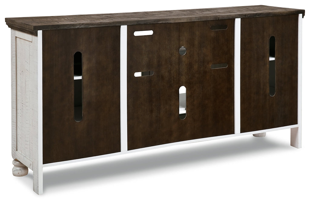 Havalance Two-tone Extra Large TV Stand